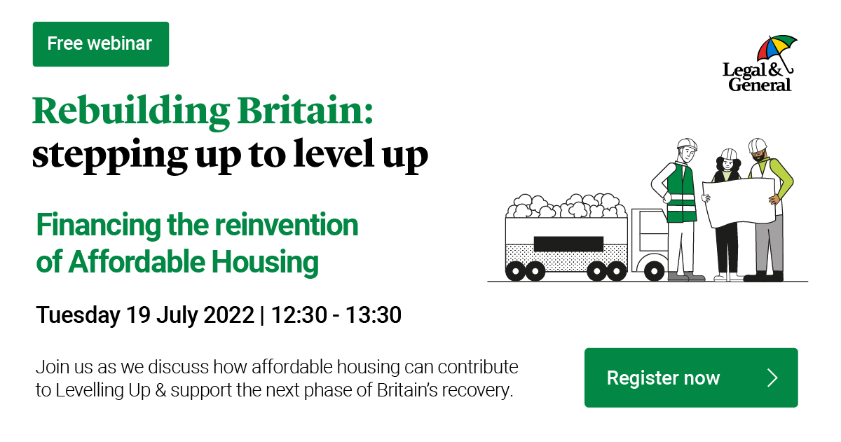 Financing the reinvention of Affordable Housing Webinar